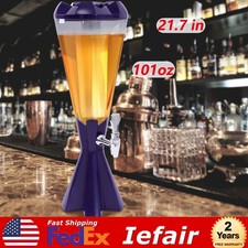 Contenedor de bebidas para bar de fiesta 3L dispensador de bebidas frías de cerveza con luces LED etiqueta de barril