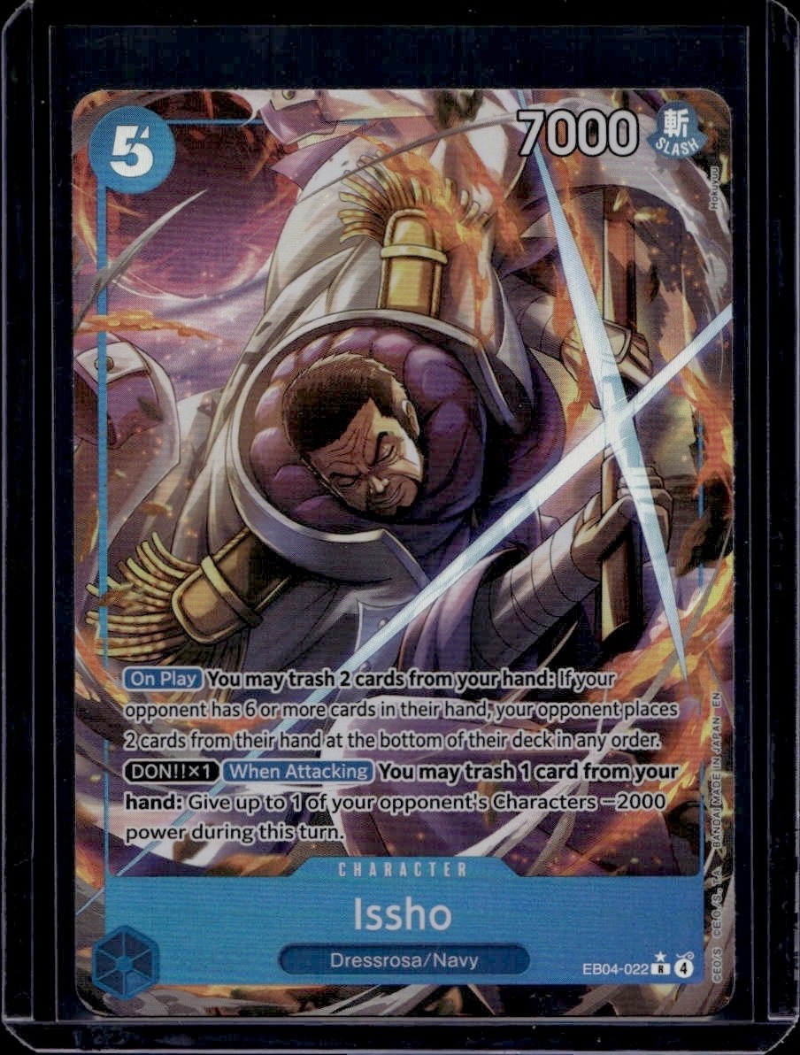 ISSHO R Alt Art EB04-022 English OP-14 The Azure Sea’s Seven