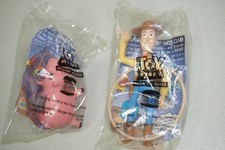 Toy Story On Video Burger King Kids Club Lasso Woody Hamm Lot 1996 Sealed