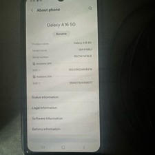 Samsung Galaxy A16 5G Cricket 128GB Blue 6.7i...