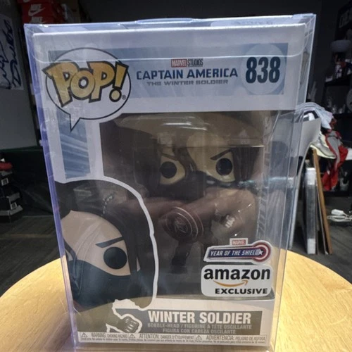 Funko Pop! Vinyl Winter Soldier Amazon Exclusive #838 Marvel Figure