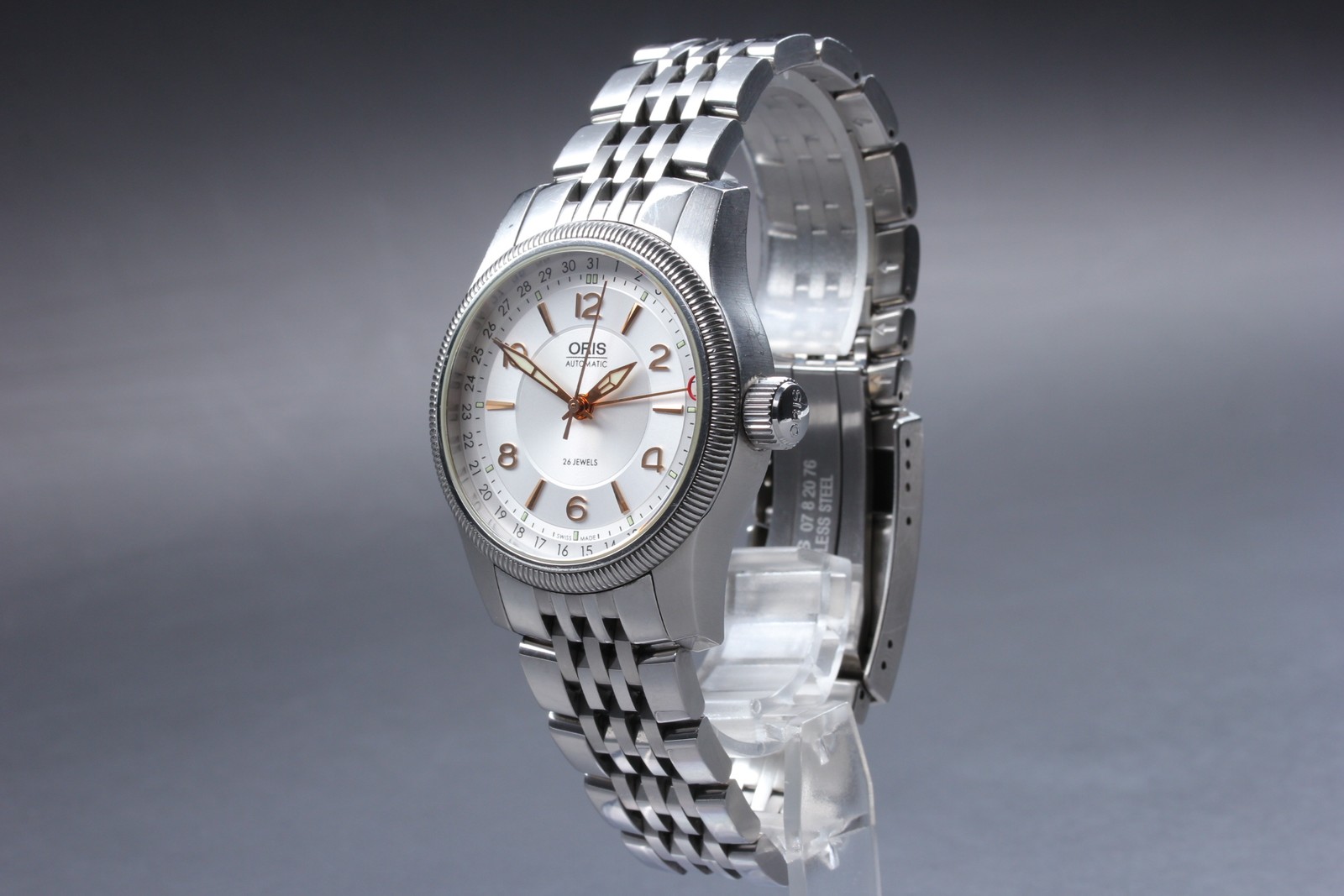 Oris Big Crown Pointer Date 7628 Silver Automatic… - image 3