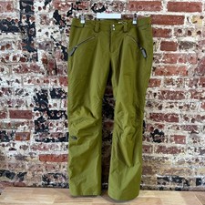North Face Snow Pants Womens Large Ski Snowboard Insulated Winter Green
