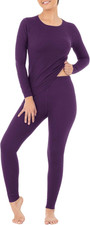 Womens Micro Waffle Premium Thermal Set
