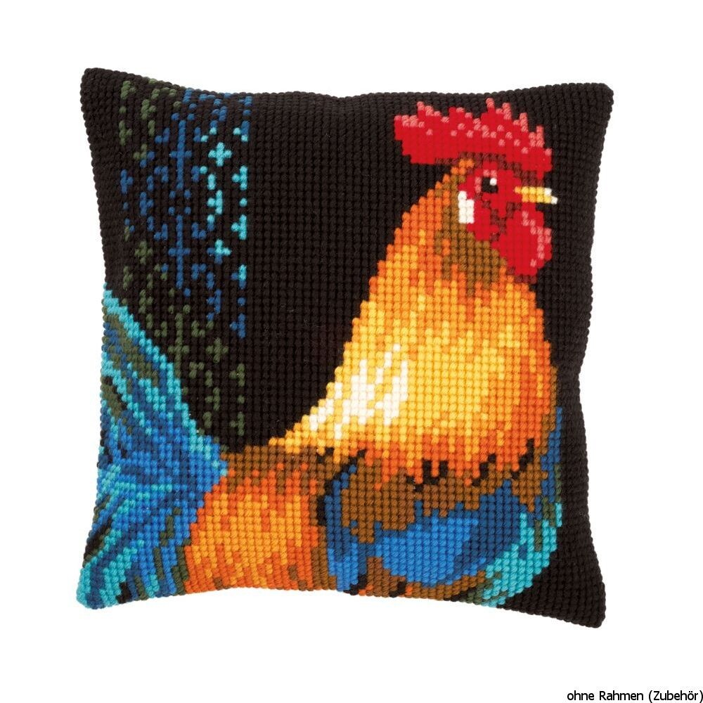 Vervaco Cushion: Rooster, Assorted - Image 2
