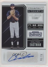 2018 Panini Contenders Draft Picks Prospect Ticket 83/99 Colton Eastman Auto s3g