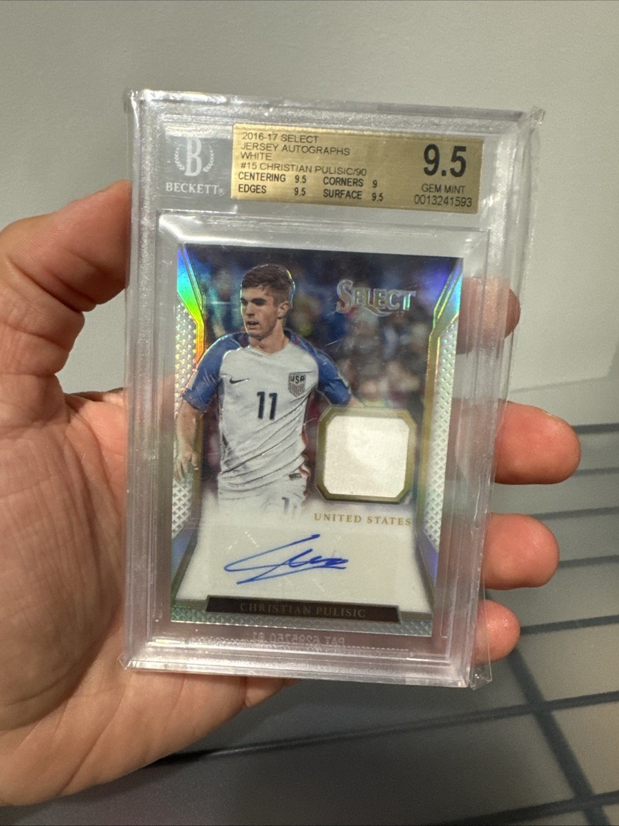 CHRISTIAN PULISIC RC! 2016 SELECT AUTO 2016-17 Panini Select