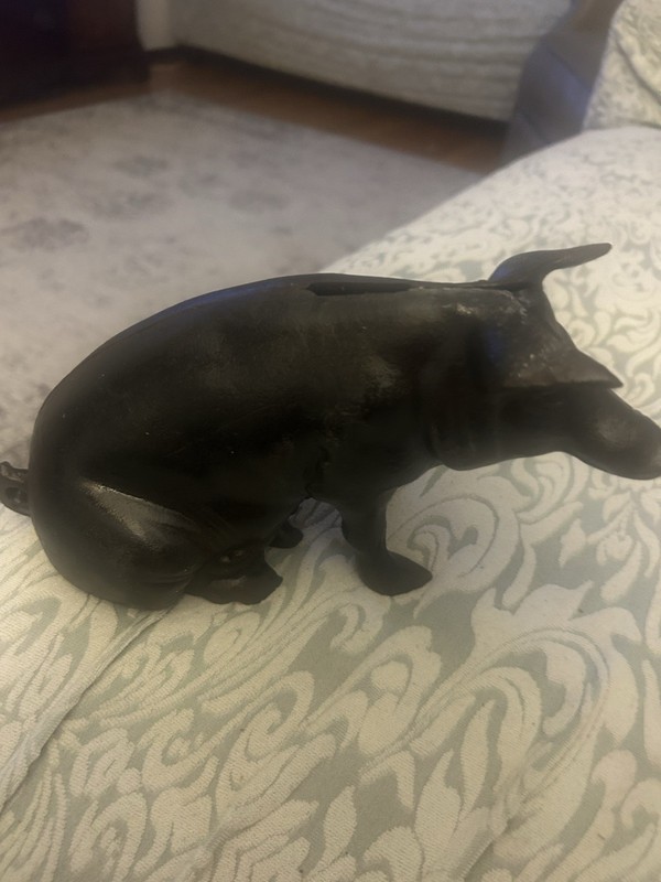 Cast Iron Pig Door Stop by GLAD