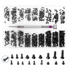Computer Screws Laptop Screws 500 Pcs M1.2/M1.4/M2.0 Small Screws Kit for Mot