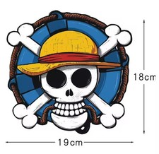 One Piece Ruffy Strohhutbande Piraten Anime Auto Fenster Aufkleber Sticker