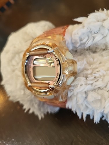 Casio Baby G Digital Women’s Watch - BG-169R Translucent Pink Great Shape - Picture 2 of 10