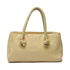 Kate Spade Circular braided rope handle Tote Bag beige Women