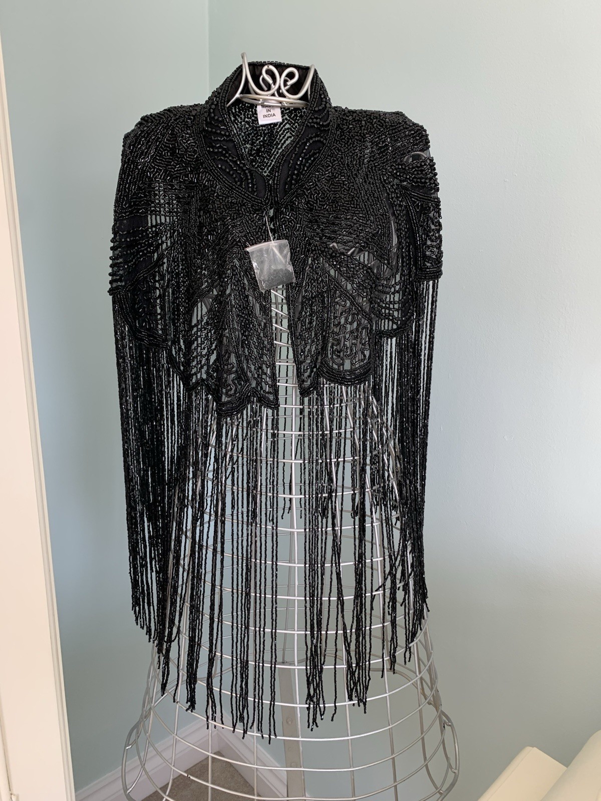 Gorgeous Beaded Sequin Cape
