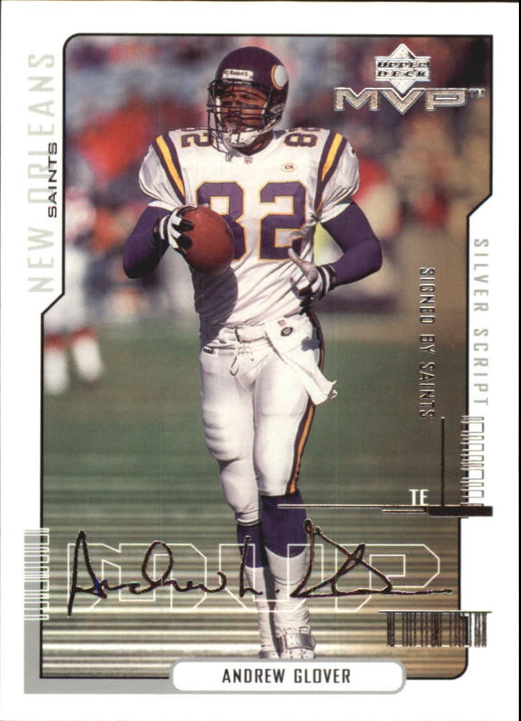 2000 Upper Deck MVP Silver Script #107 Andrew Glover