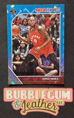 2019-20 Panini NBA Hoops Teal Explosion Serge Ibaka #180