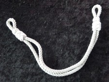 Schnur Mützenkordel Schirmmütze Silber Zoll? BGS? NVA? Offizier Sturmriemen