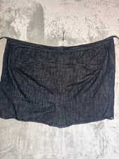 Chef Works Urban Collection Corvallis Half Bistro Bib Apron Denim Blue