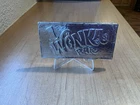 Willy Wonka Big Silver Bar 13 Troy Oz. 99.9% Pure Scottish Silver Mint Hallmark