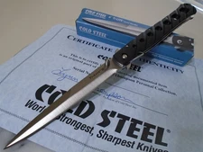 Cold Steel Large Ti-Lite VI Lynn Thompson Collection Pocket Knife Stiletto 26SXP