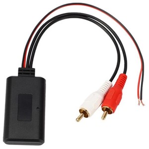 Adaptateur de connexion sans fil Bluetooth pour voiture pour stéréo W/ 2RCA AUX-IN Entrée audio