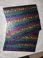 Rainbow Print 2-Pocket 3-Prong Portfolio Folder 3 Pack 