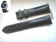 Genuine 2003 ORIS Ø44.5mm Artelier chrono 22mm Leather band strap bracelet 7547