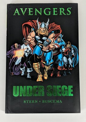 Marvel AVENGERS Under Siege~Premier Classic Hardcover 2010 Roger Stern