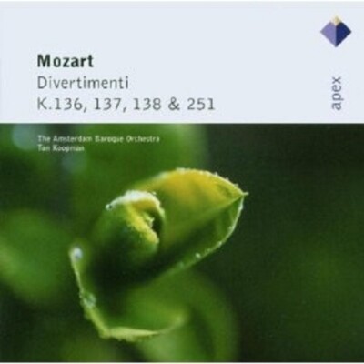KOOPMAN/ABO - DIVERTIMENTI CD KLASSIK 15 TRACKS NEU