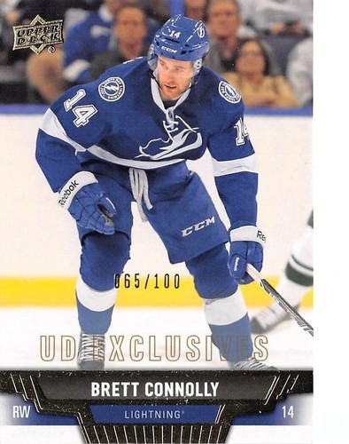 2013-14 Upper Deck Exclusives #359 Tavola Connolly /100 - Foto 1 di 2