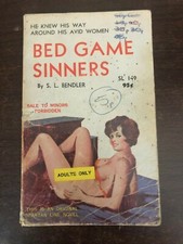 BED GAME SINNERS by S.L. BENDLER - SPARTAN LINE - P/B