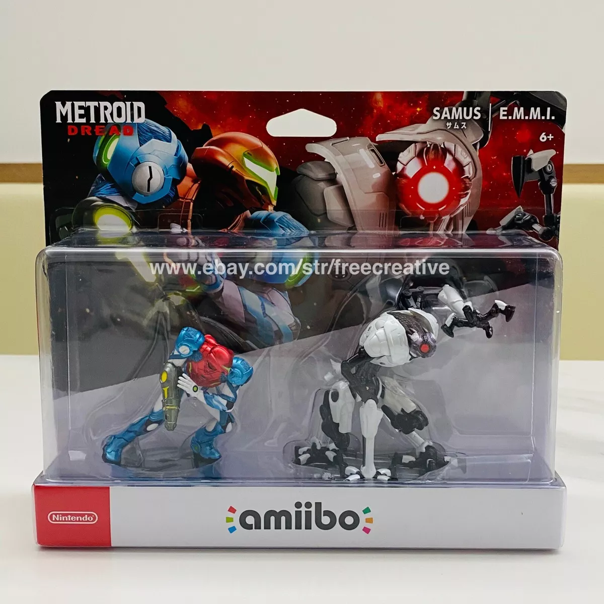 Metroid Dread Amiibo Samus & EMMI Twin pack Brand New for the