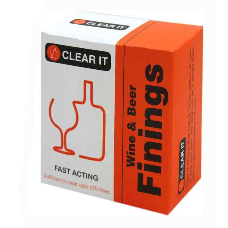 CLEAR IT Wine, Beer, Cider and Mead Finings