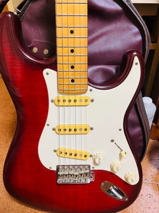 ギター Fender Made In Japan Stratocaster FENDER JAPAN STRATOCASTER Electric Guitar-02 | eBay
