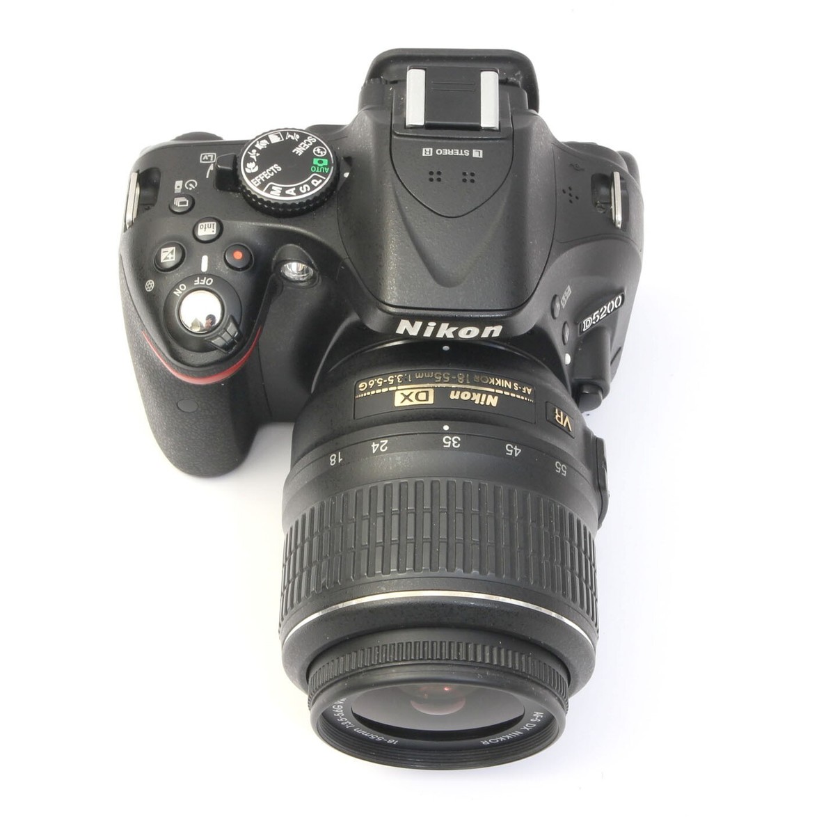 Nikon D5200 24.1MP Digital SLR Camera (Kit w/ AF-S DX 18-55mm F3.5