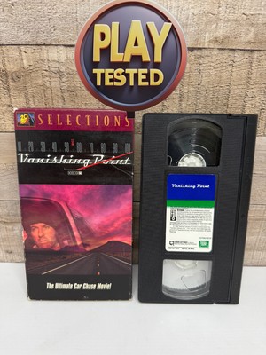 Vanishing Point VHS Barry Newman - Play Tested!