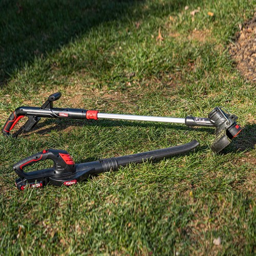 20V Cordless Combo Kit 10In String Trimmer Sweeper Adjustable Height Lightweight - Picture 5 of 8
