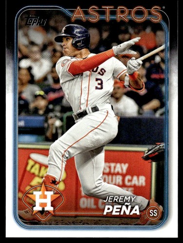 2024 Topps #472 Jeremy Peña | Baseball Card