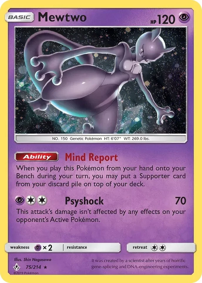Mewtwo 075/214 Miscellaneous Cards & Products