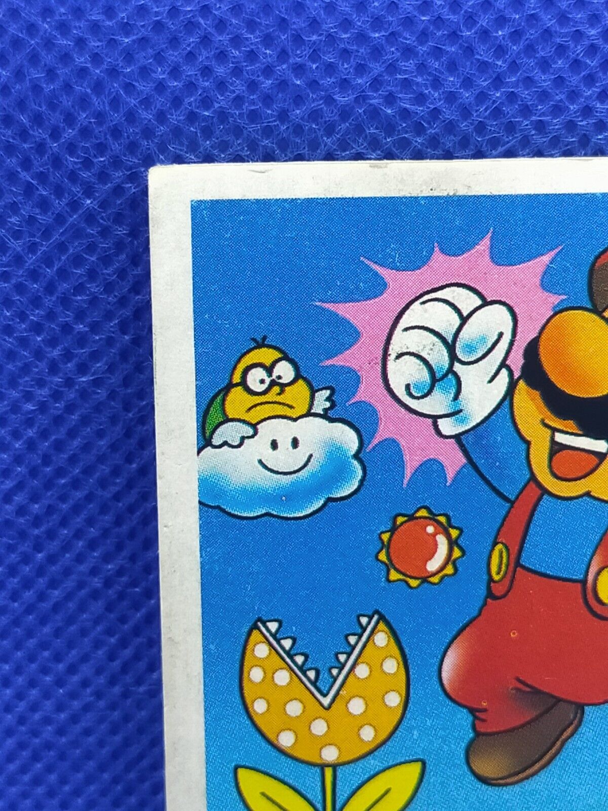 Super mario Card Menko Nintendo co.ltd 1985 Mushrooms from Japan