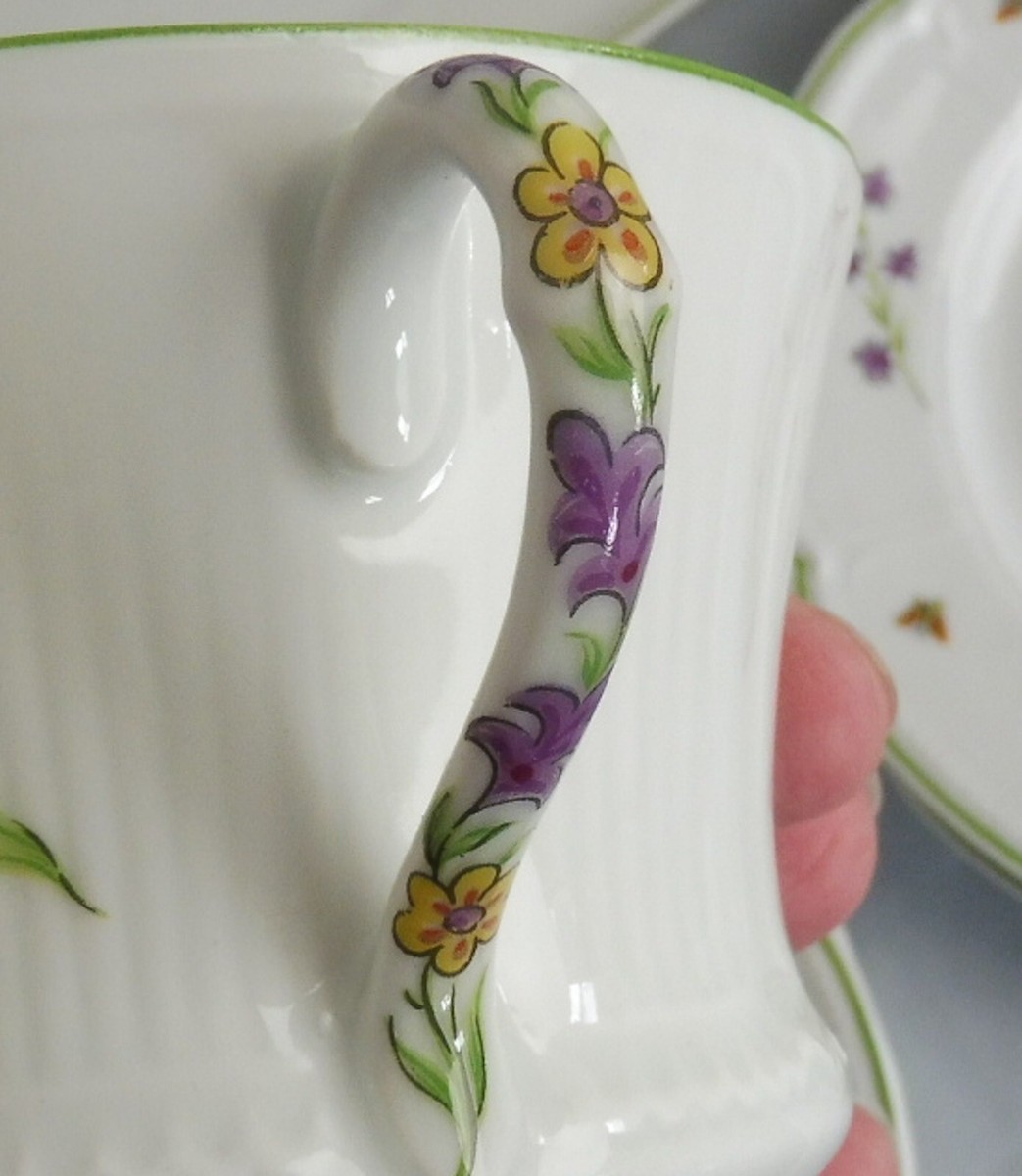 Royal Limoges - Petit Jardin - Kaffeeservice 22tlg. TOP (R17