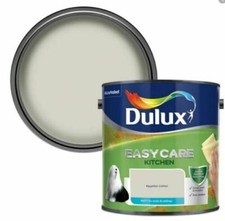Dulux Easycare Kitchen Paint Matt Finish Emulsion Egyptian Cotton - 2.5 Litre