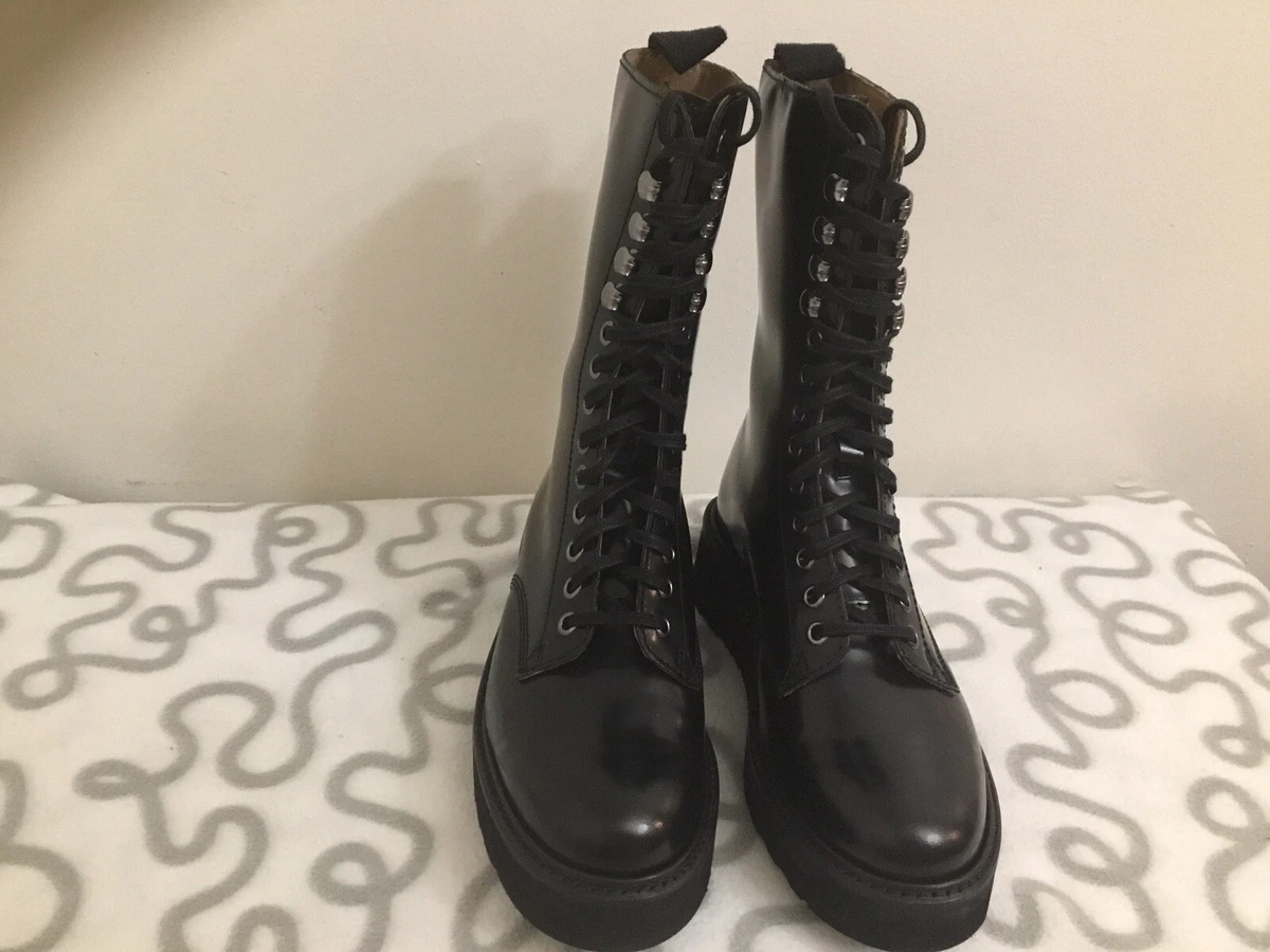 Grenson top combat boots