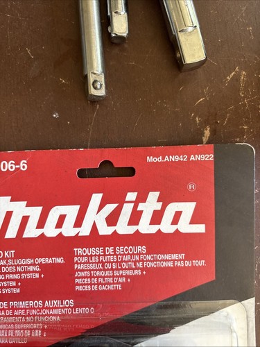 Kit riparazione pronto soccorso Makita 193006-6 per chiodatrici pneumatiche modello AN942-AN922 - Foto 4 di 19