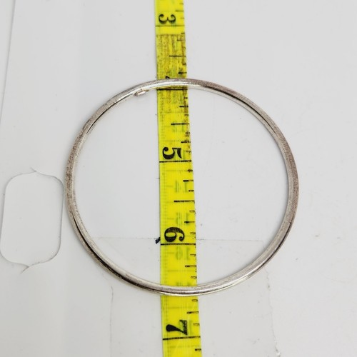 Vintage dainty sterling silver bracelet 925 Bangle Layering Stack Minimalist - Picture 5 of 6