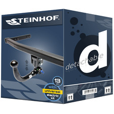 Detachable Towbar for Audi A8 D4 2010-2017 + univ. 13-pin el. kit + adapter