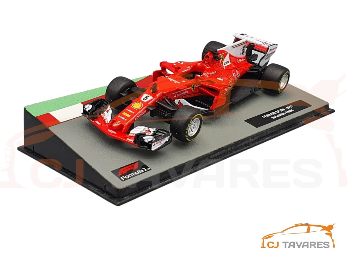 SALVAT FERRARI SF70H #5 SEBASTIAN VETTEL FORMULA 1 2017 1/43 | eBay