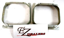 Electrical Box Cover 4" Square 3/4" Raised Exposed Work 2 Gang (Lot of 2)