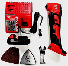 Milwaukee M18 2626-20 Cordless Multi-Tool Oscillating, 1 1.5 Battery, Charger