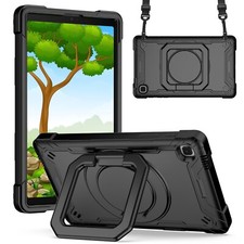 Funda resistente a prueba de golpes con soporte de correa para Samsung Galaxy Tab A7 Lite 8,7"" 2021
