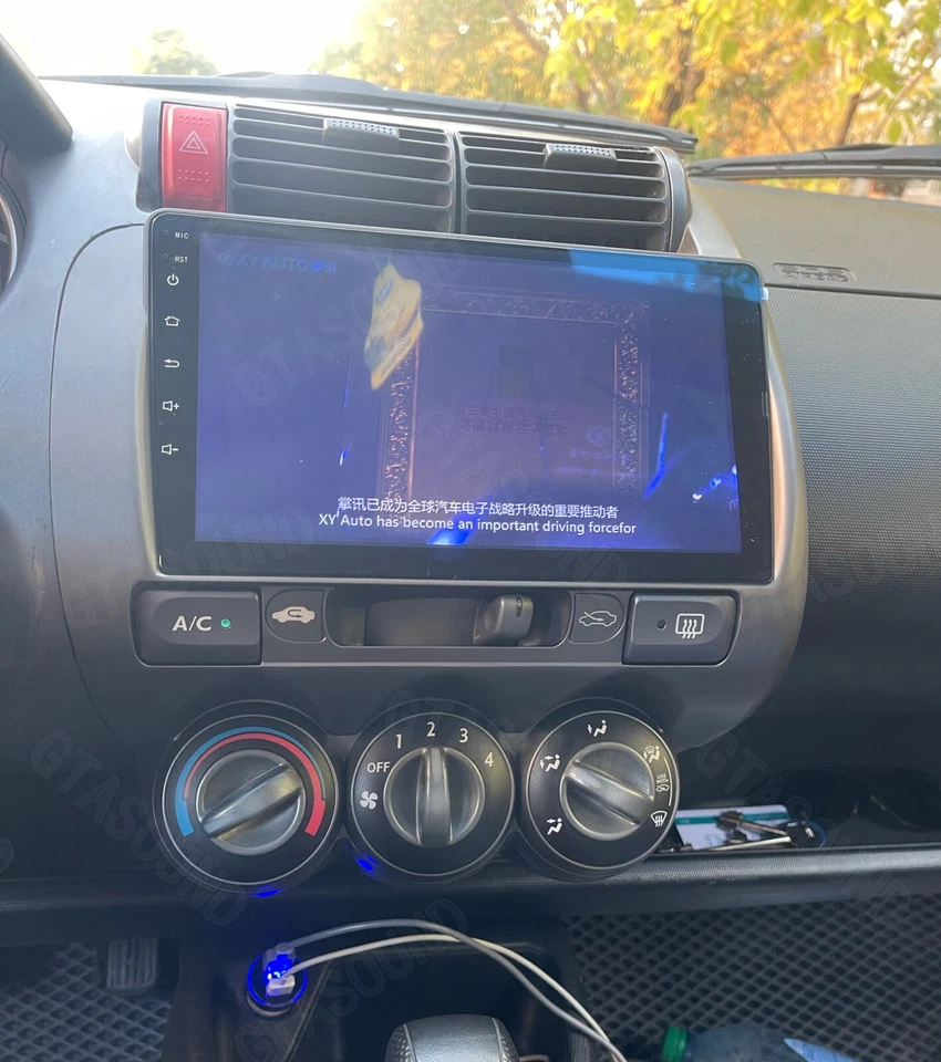 9'' Car Radio Stereo For Honda Fit Jazz 2006-2008 Carplay Android 14 GPS Sat Nav - Изображение 2 из 4